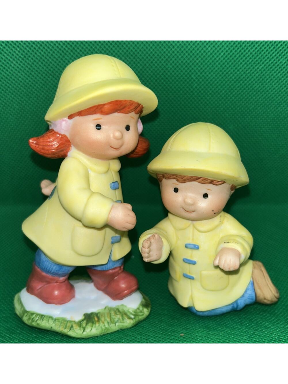 Vintage John Deere & Co Figurine. Just Ducky. And Scooter